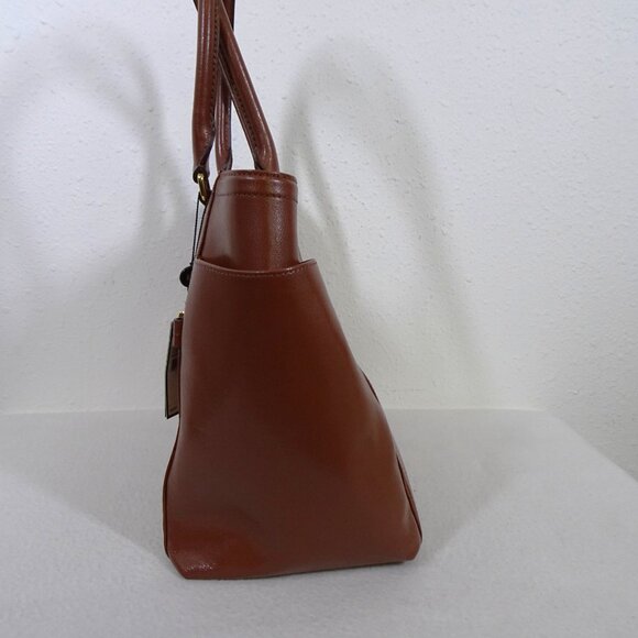 Ralph Lauren Brown Leather Chiswell Tote Bag Handbag Classic - Picture 4 of 12